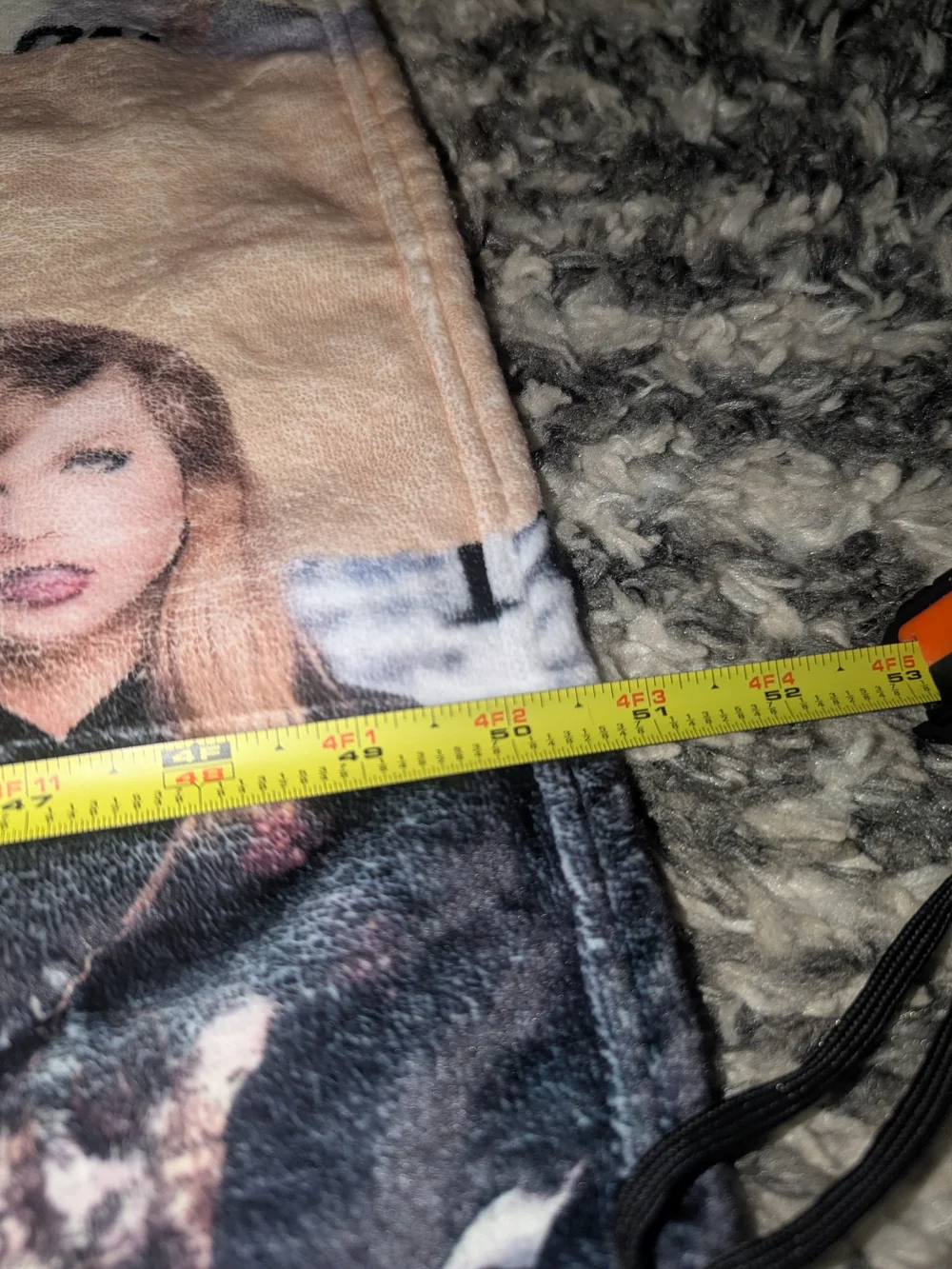 Taylor Swift Pastel & Multicolor Album Montage Throw Blanket